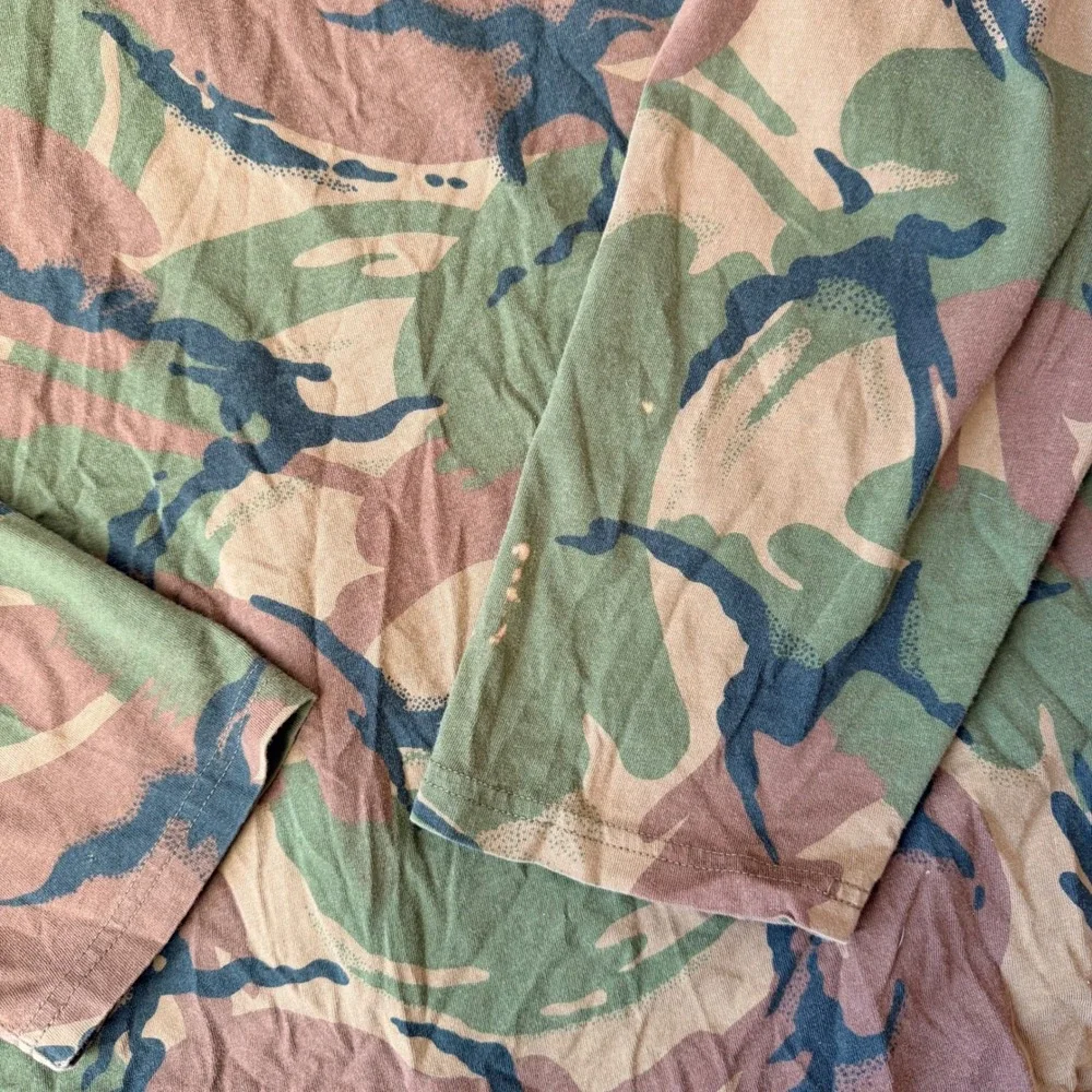 Polo Ralph Lauren Mens Camo Hoodie XL Long Sleeve Shirt Grunge Military Heritage